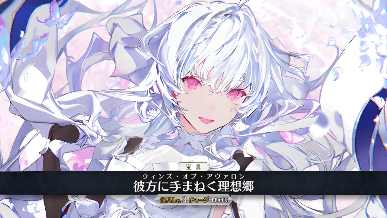 FGO】Lady Avalon Demonstration - レディ・アヴァロン - Fate/Grand