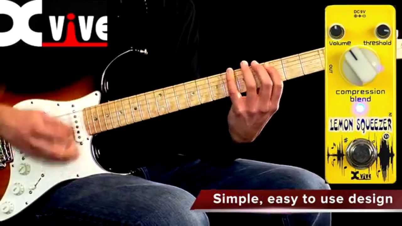 XVIVE V9 Lemon Squeezer Compressor - YouTube