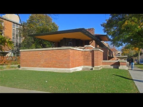 4kロビー邸 1906 フランク・ロイド・ライト Robie House 1906 Frank