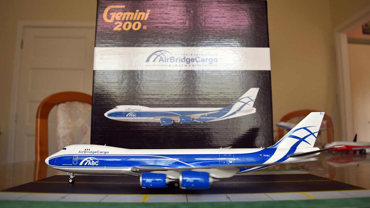 AirBridgeCargo Boeing B747-8F 特別版 1/200 AirBridgeCargo Boeing
