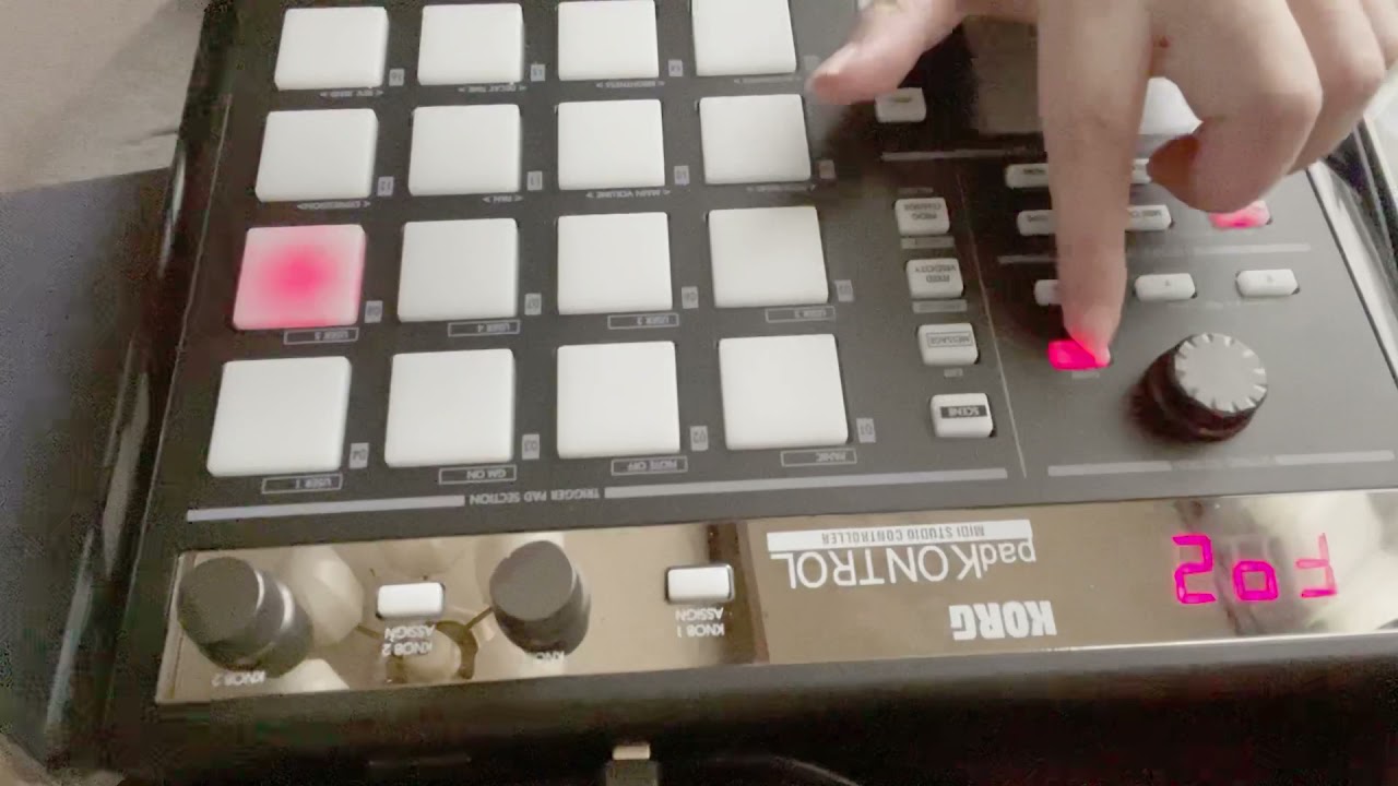 改めてKORG padkontrolの紹介とGarageBandでフィンガードラムする為の
