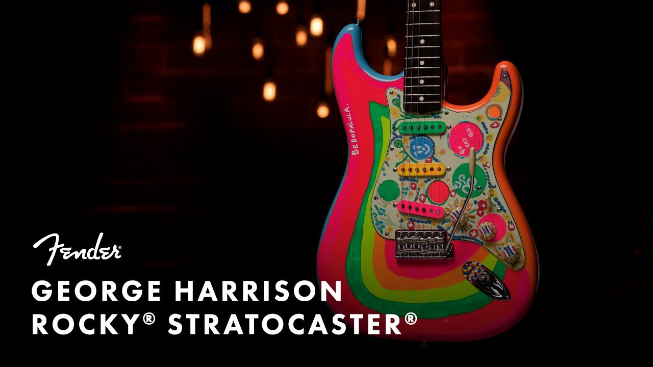 FENDERがジョージ・ハリスンが愛した “ROCKEY” をリイシュー | Player