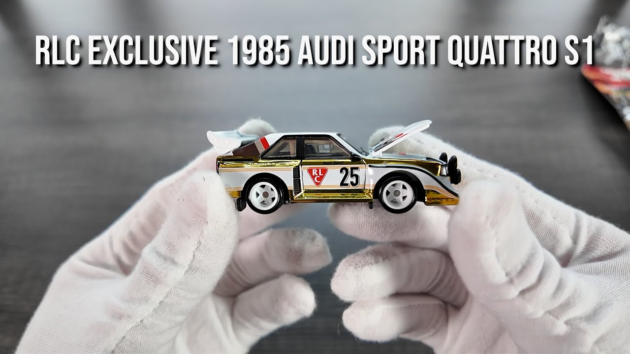 Hot Wheels RLC 1985 Audi Sport Quattro S1 - YouTube