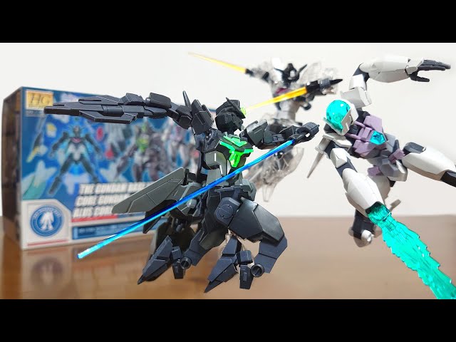 Set of 3!) HG 1/144 Core Gundam & Core Gundam II & Arus Core