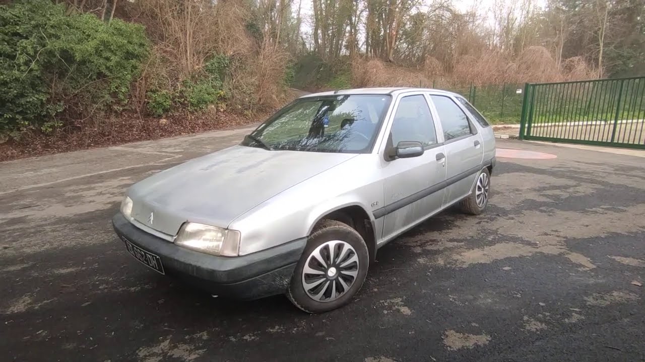 Citroën ZX 1.9d (1993) - Quick Review - YouTube