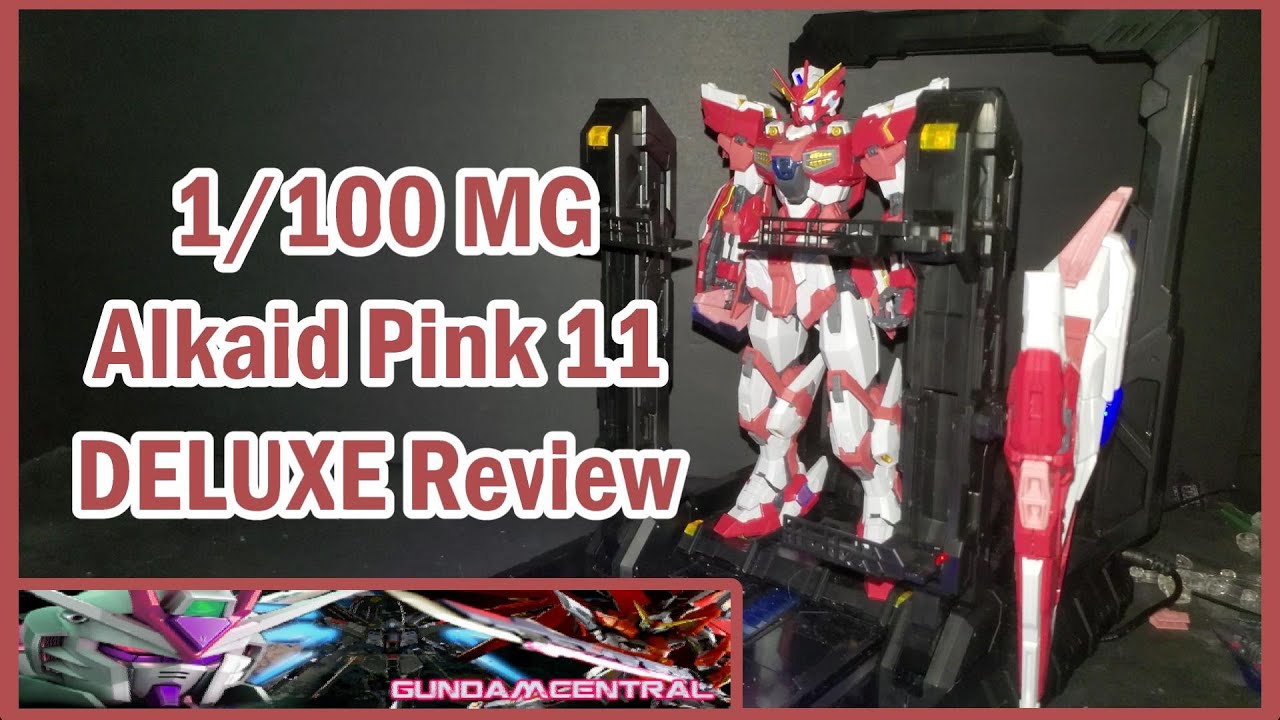 1/100 MG Alkaid Pink II (Deluxe Version) Review - YouTube
