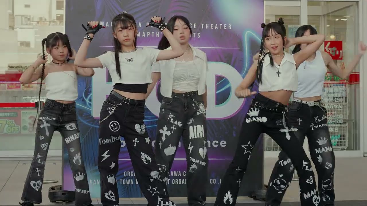 4K60P】ダンススクールFLAG (TOMBOY)「TOMBOY / i-dle」@まちなか