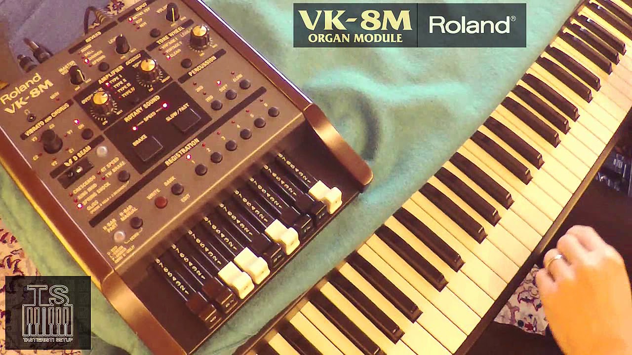 Roland VK-8M random sound test - YouTube