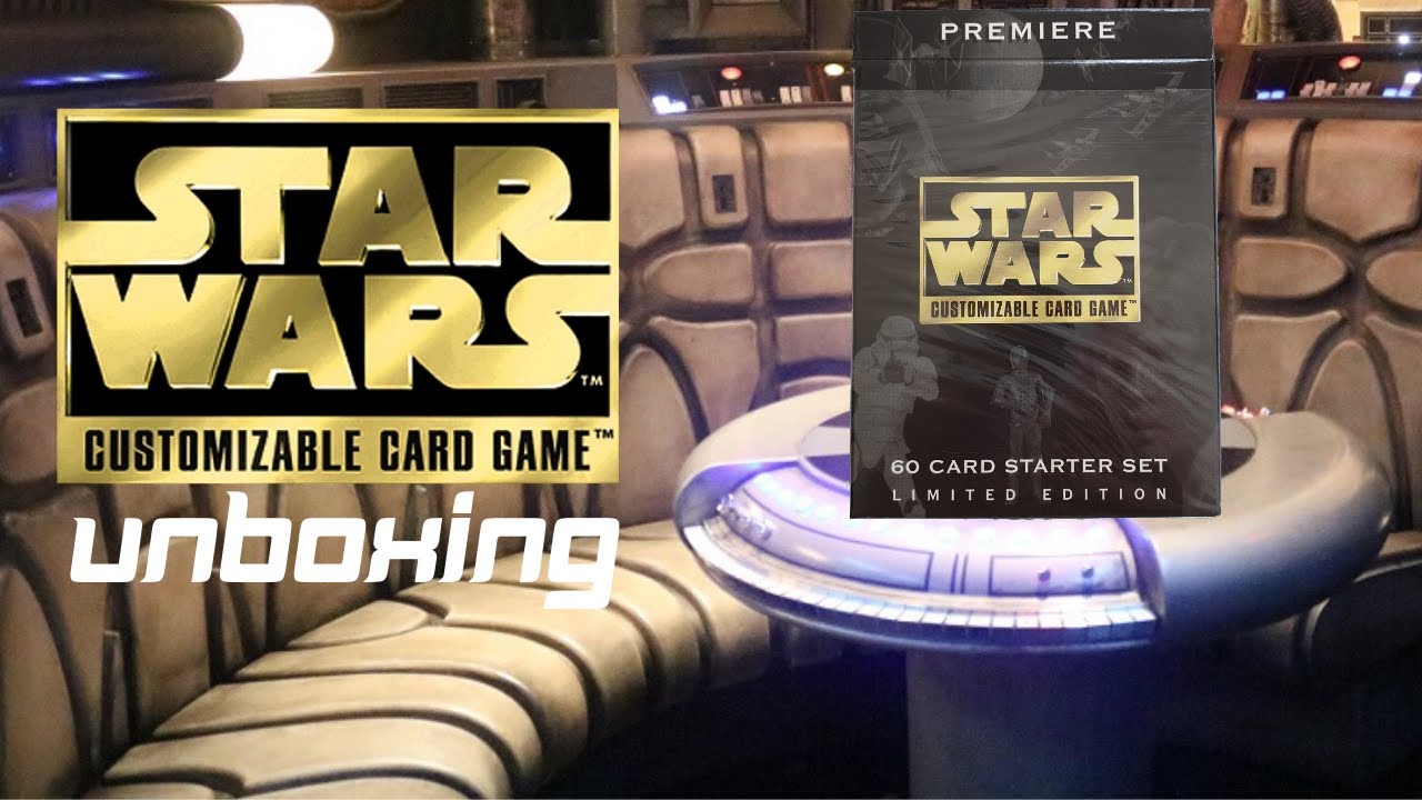 Star Wars CCG Premiere Limited Edition 60 Card Starter Set Box