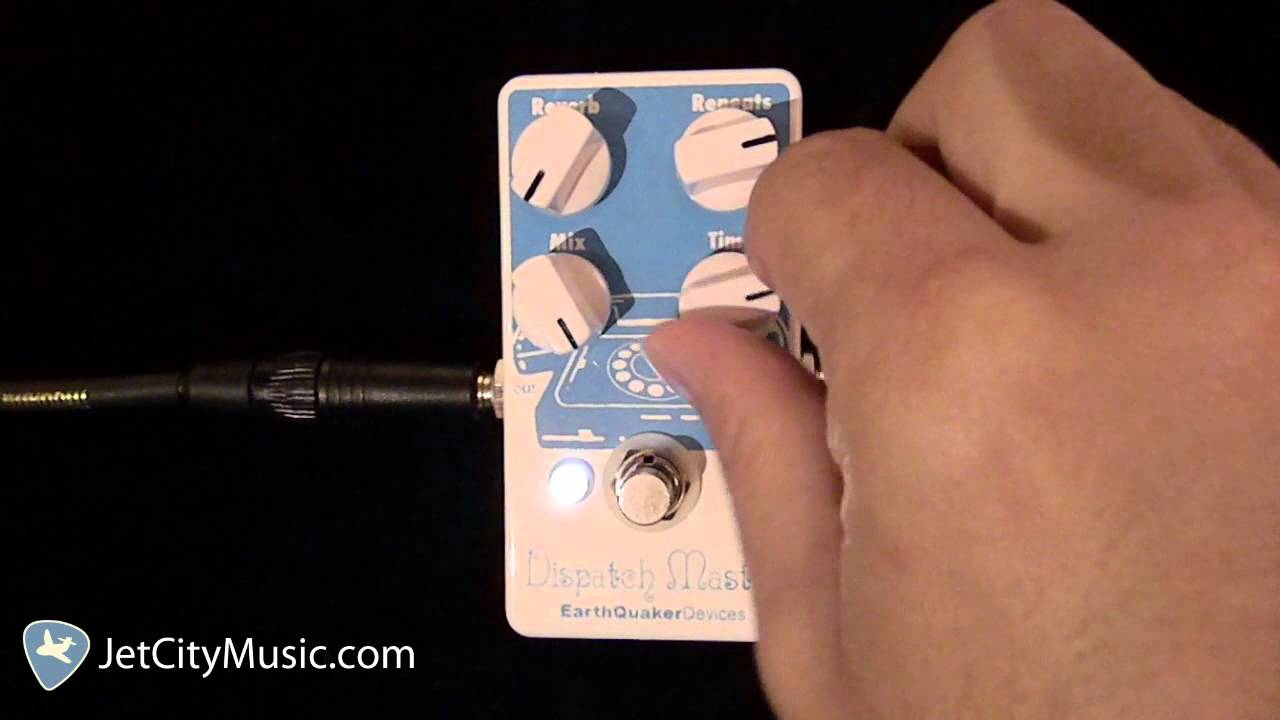 EarthQuaker Devices Dispatch Master Delay & Reverb - YouTube