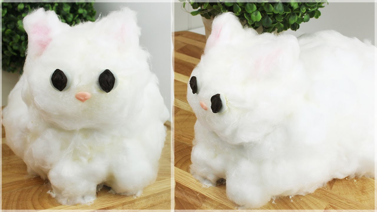 Fluffy Pinecone Cat Cake (Elle Fowler's Cat ❤) | フワフワ猫