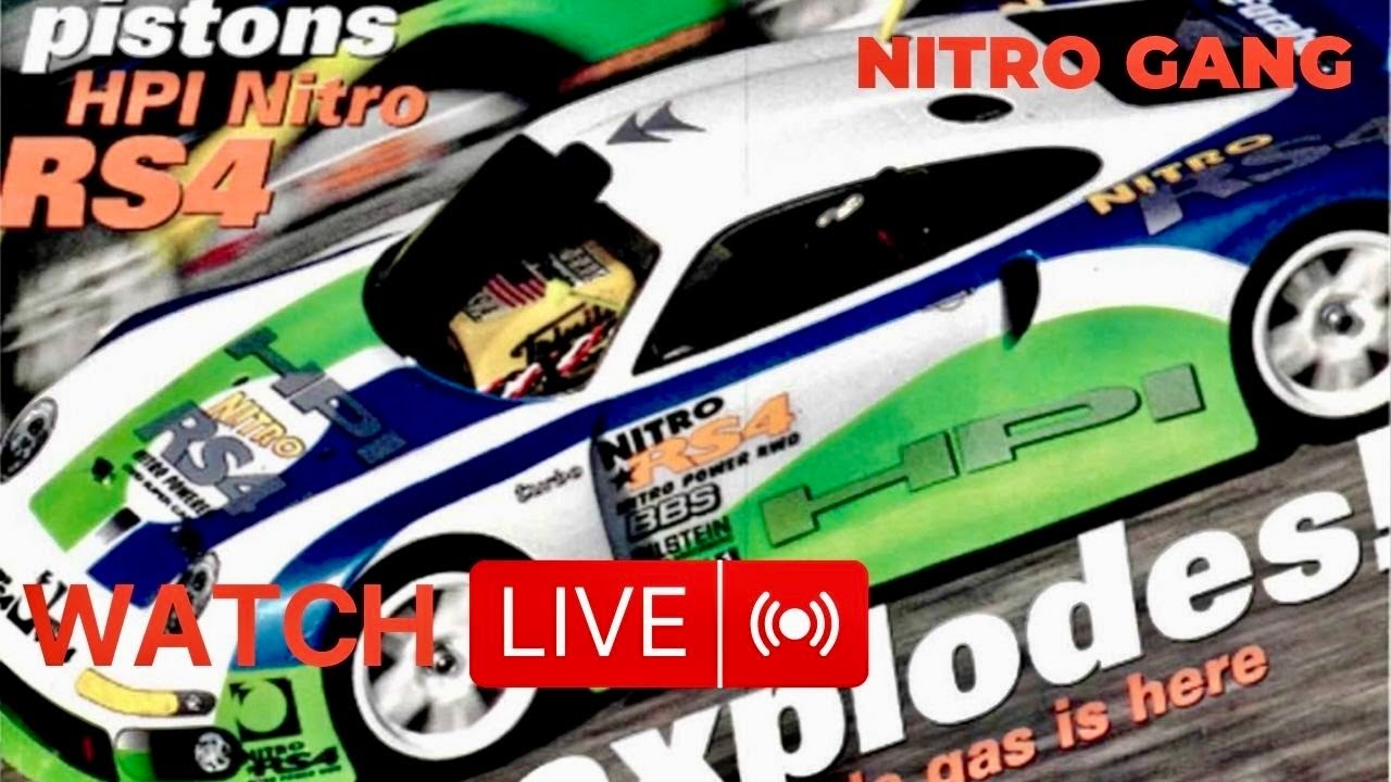 Nitro Explodes - Nitro RS4 gets its Wings - A classic silver