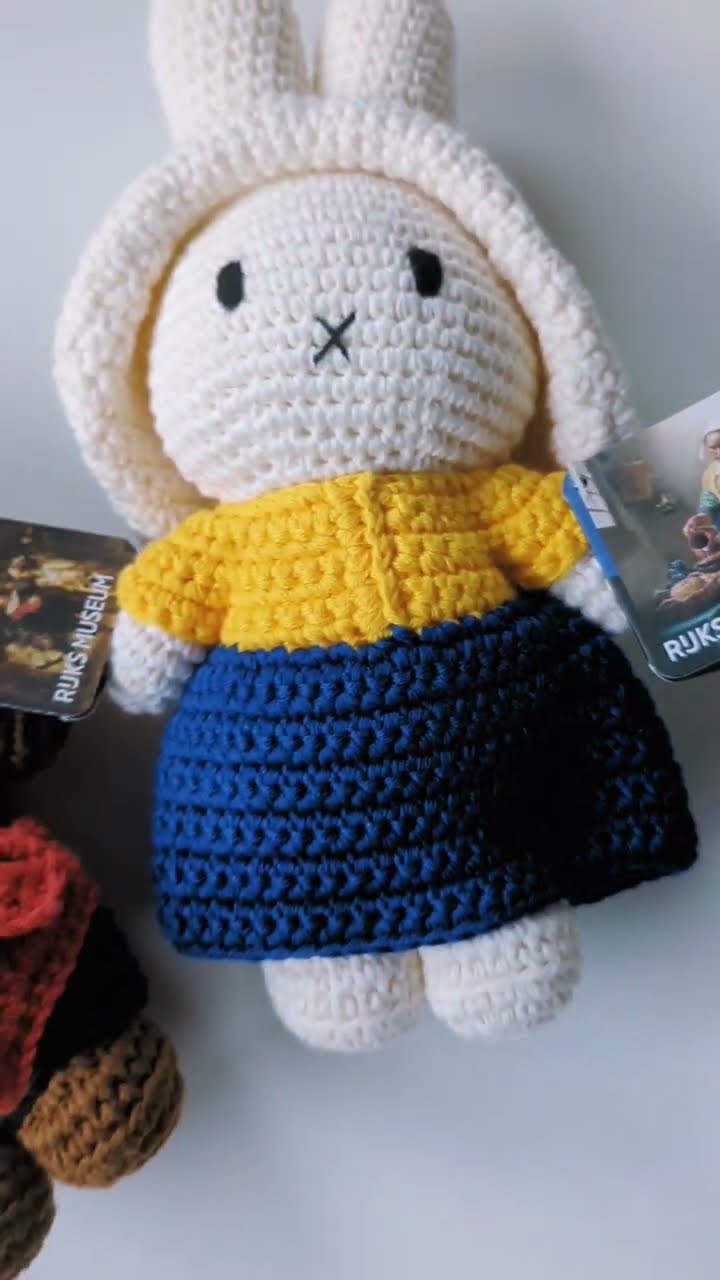 miffy x Rijks Museum Plush dolls by Just Dutch / ミッフィー x