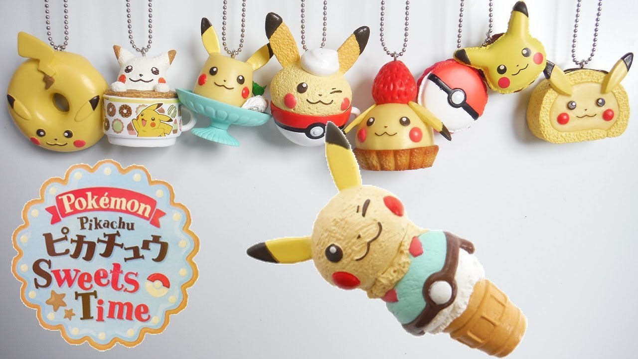 Pokemon ピカチュウ SWEETS TIME 全8種 開封 Pikachu スイーツタイム