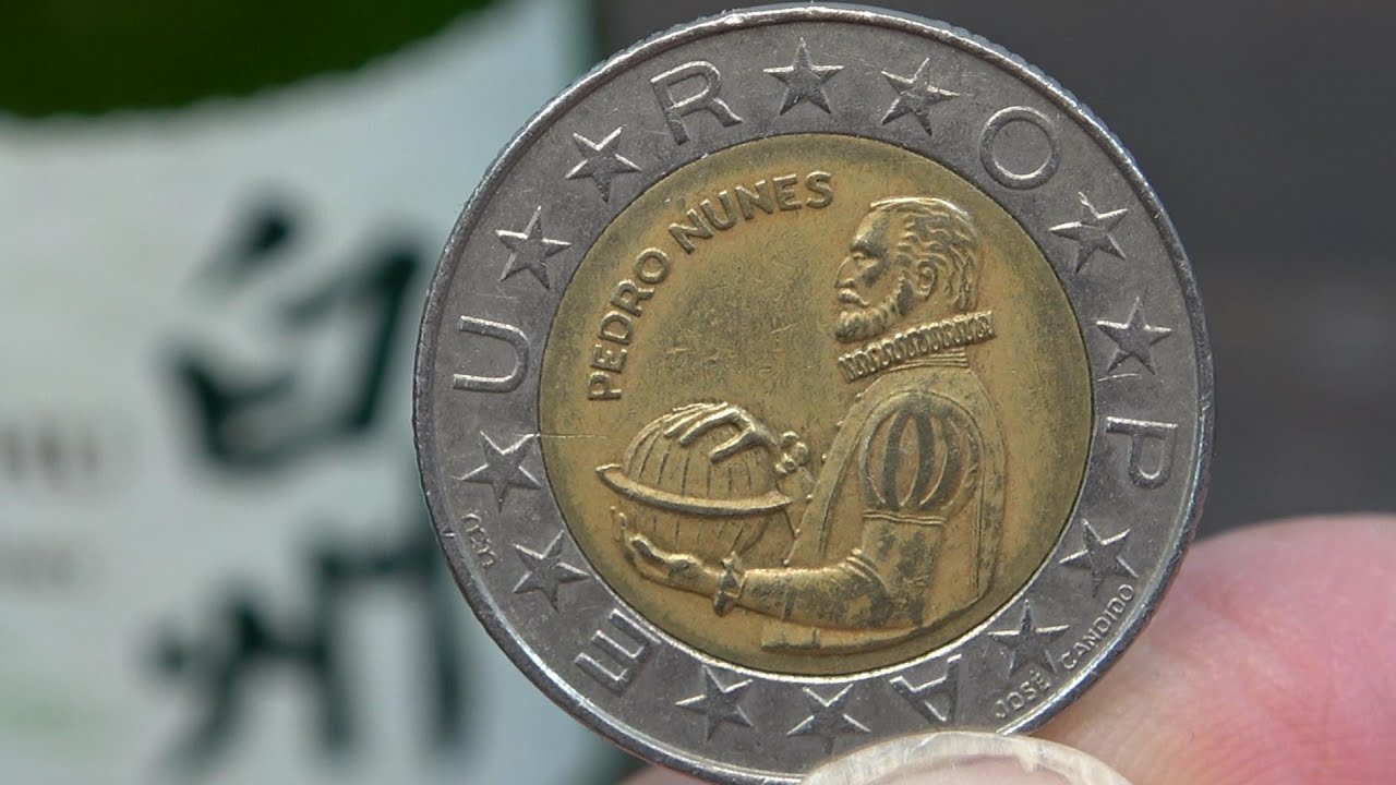 ポルトガル100エスクード硬貨磨いてみた REPUBLICA PORTUGUESA - YouTube