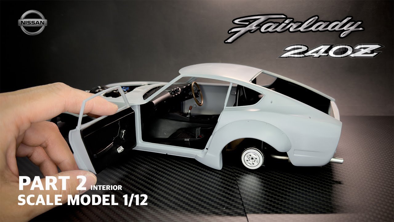 1/12 NISSAN FAIRLADY 240ZG (3D print ROCKET BUNNY) part.2 Car