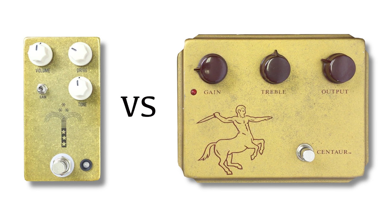 JHS Morning Glory V4 vs Klon Centaur - YouTube