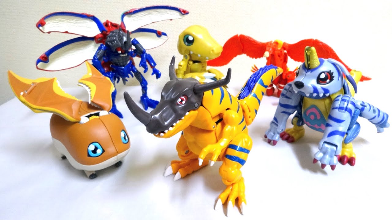 Digimon Digivolving 】Greymon to Metal Greymon and talk wotafa's