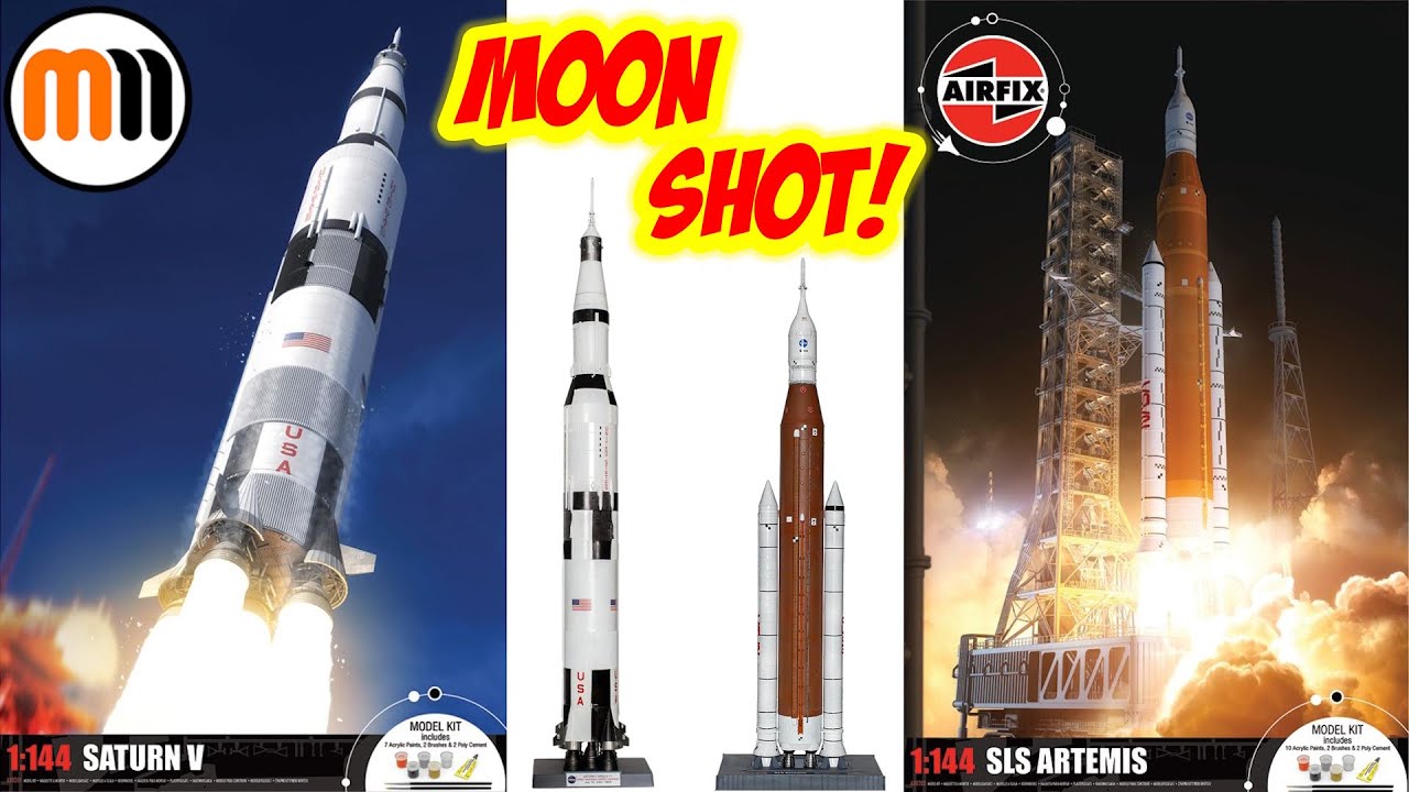 Airfix 1/144 Apollo Saturn V Full Build - YouTube