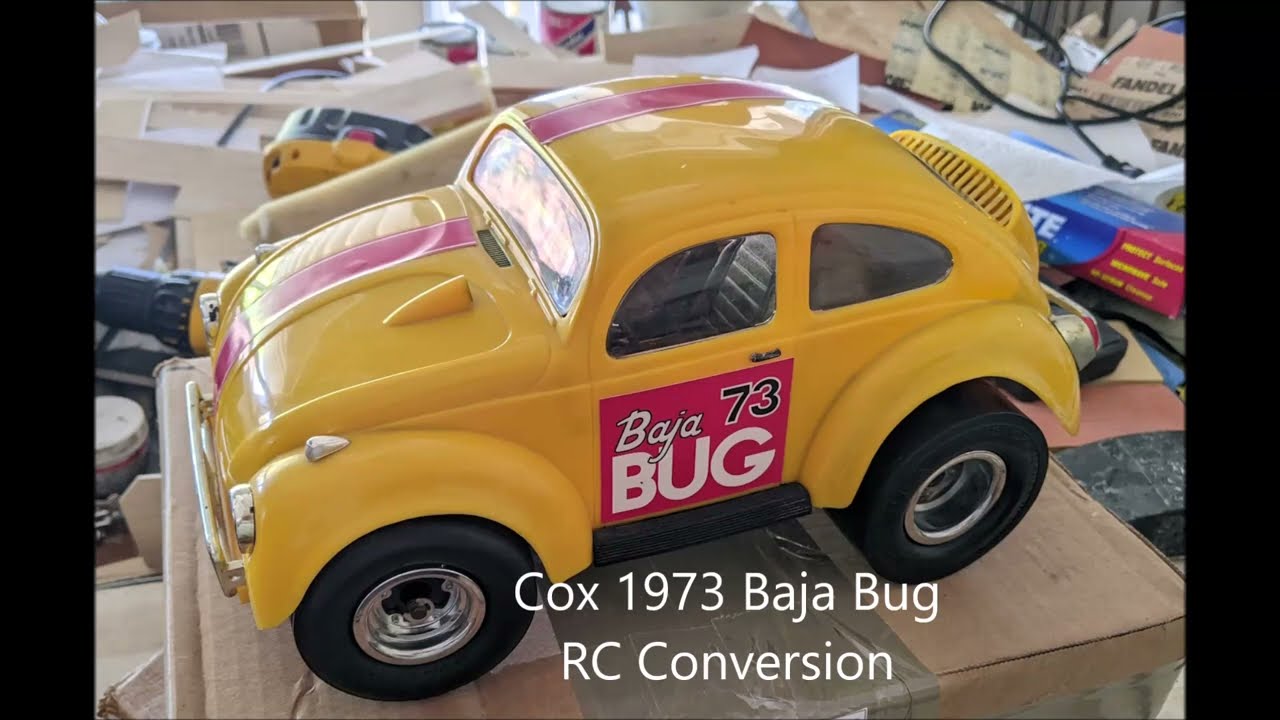 Cox Baja Bug 1973 RC Conversion - YouTube