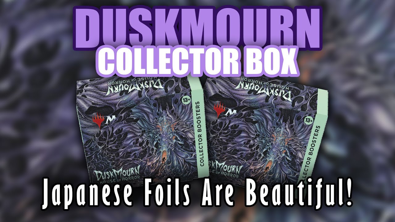 Duskmourn: House of Horror Collector Box Opening - YouTube