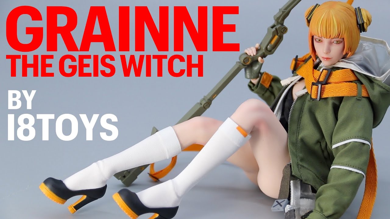 i8Toys Grainne The Geis Witch Serene Hound 1/6 Scale Figure