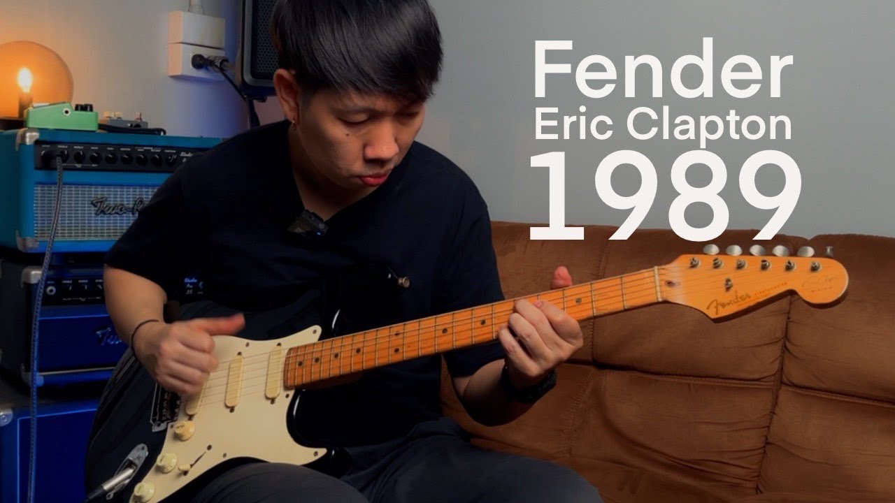 Fender Eric Clapton 1989 By Guitarcoach Shop - YouTube