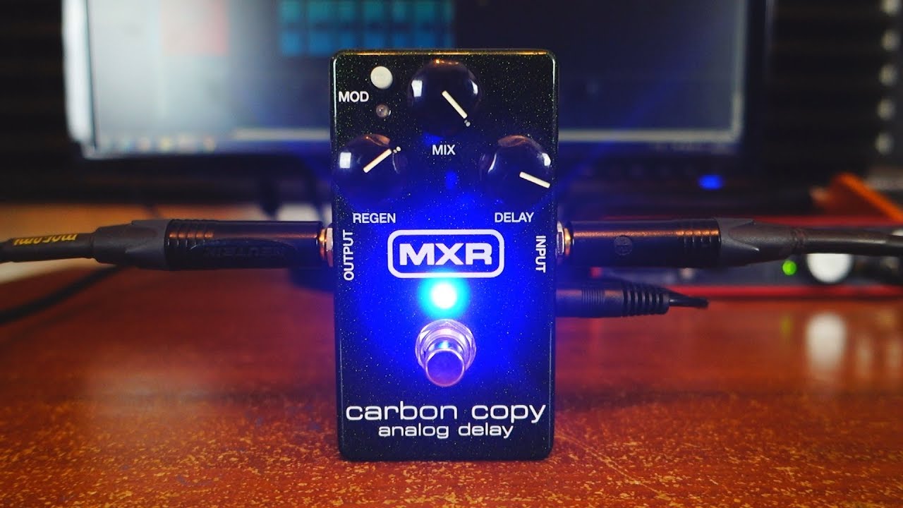 MXR M-169 CARBON COPY ANALOG DELAY - 屈指の人気を誇るコンパクト