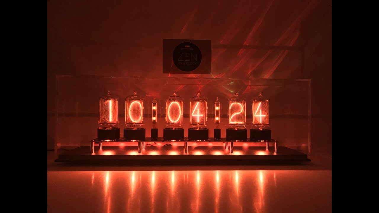Nixie Tube Clock with Colon Tubes Unboxing #2 | Dalibor Farny Zen