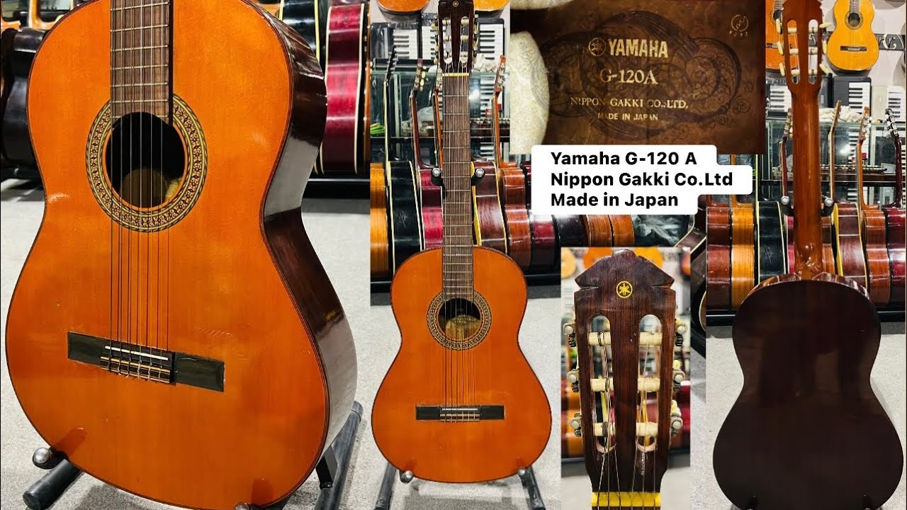 Yamaha G-120 A nylon guitar nippon gakki co.Ltd Made in Japan