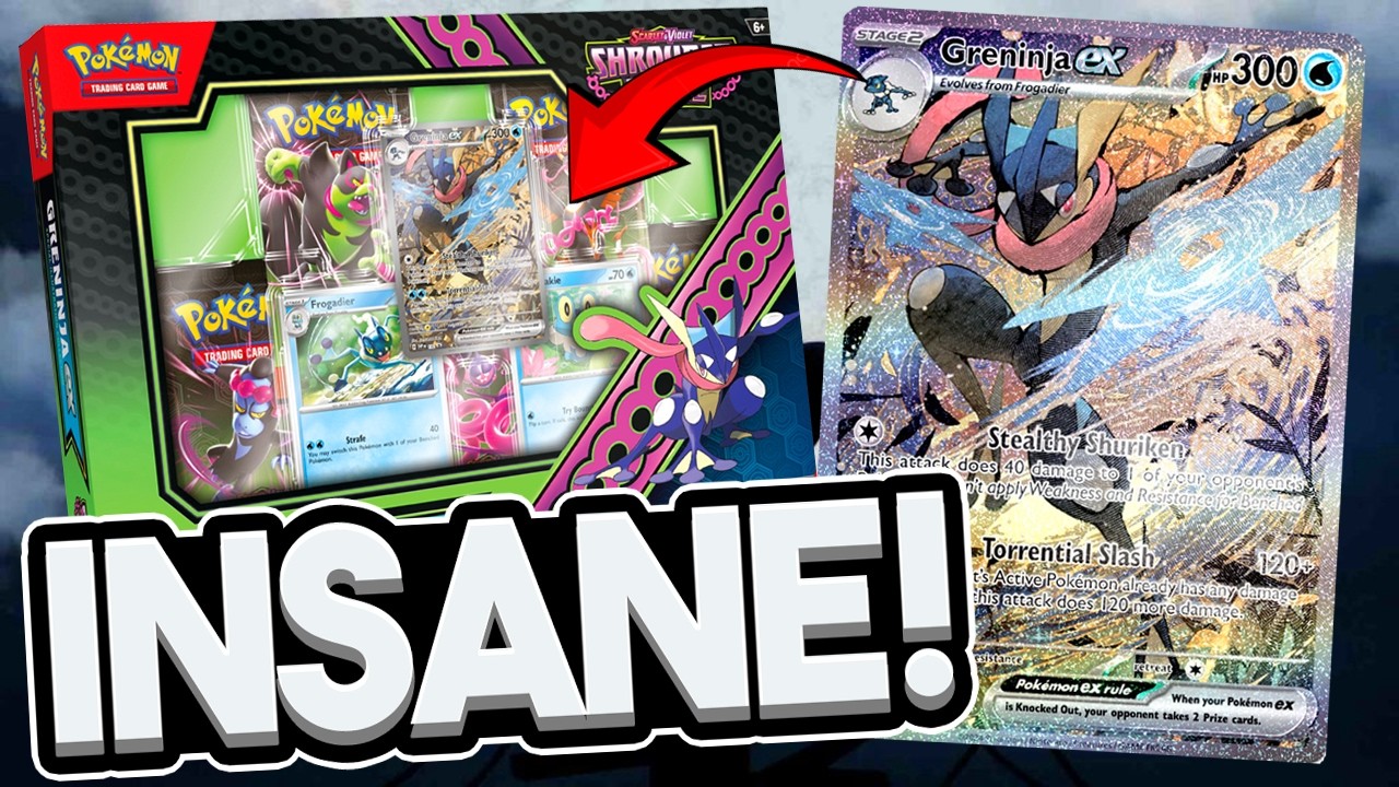 What A Promo!! - Shrouded Fable - Greninja EX Special Illustration