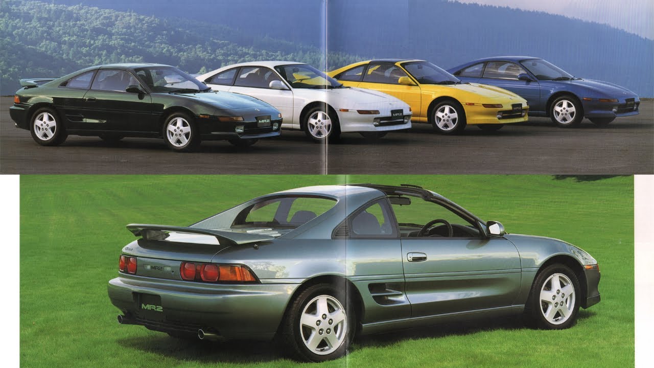 1996.6.＜2代目(2nd)＞SW20 MR2「Ⅲ型(3型)」カタログTOYOTAトヨタ