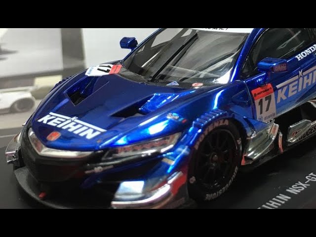 New！KEIHIN NSX-GT No.17 SUPER GT GT500 2018 1/18scale EBBRO - YouTube