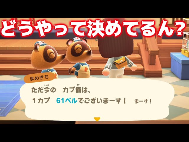Animal Crossing] Brothers probably deciding turnip prices by rock