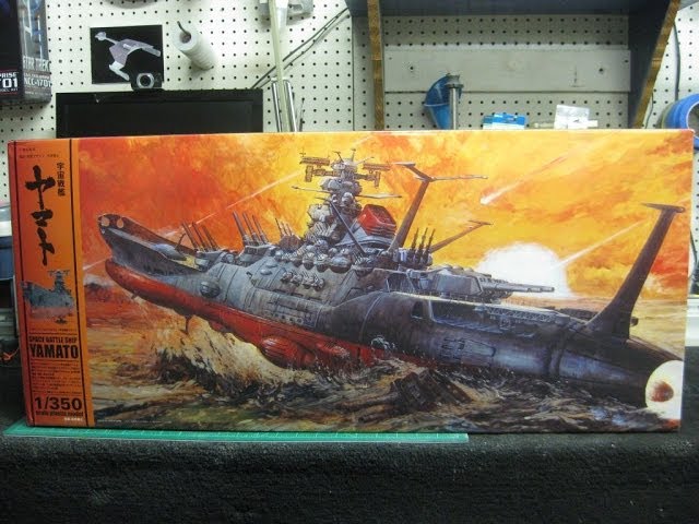Space Battleship Yamato In 1/350 Scale By Bandai Build Finale