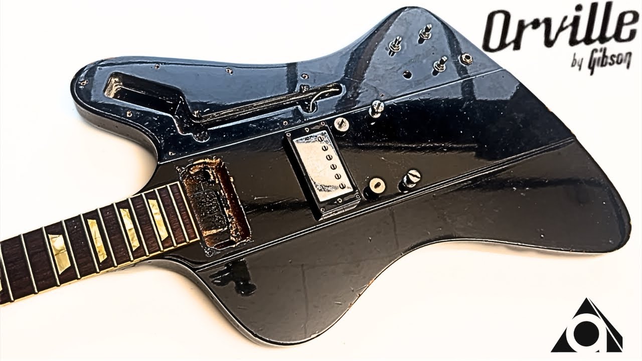 ASMR｜Restoring an gibson Firebird with Missing Parts - YouTube