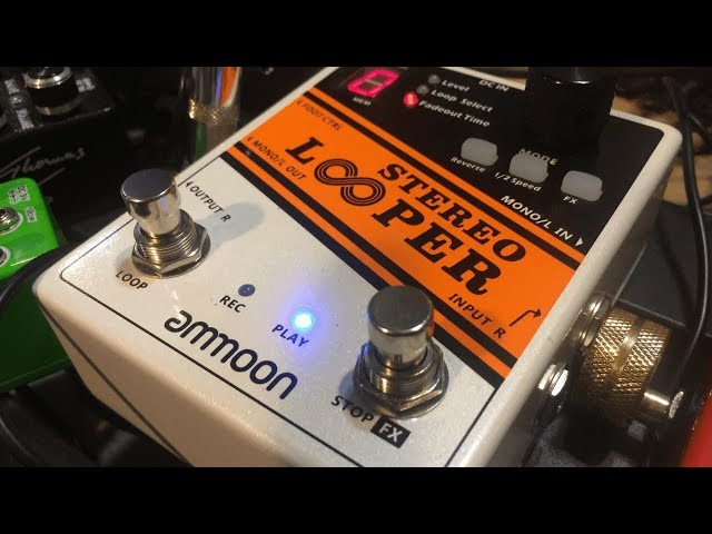 Ammoon Stereo Looper First Look Review - YouTube