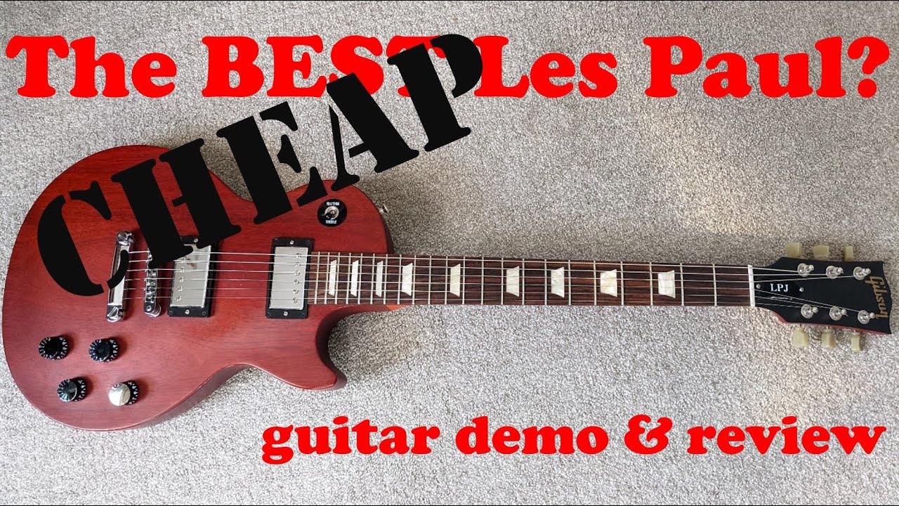 The Secret Best Value Les Paul? used Gibson LPJ Pro 2013 review