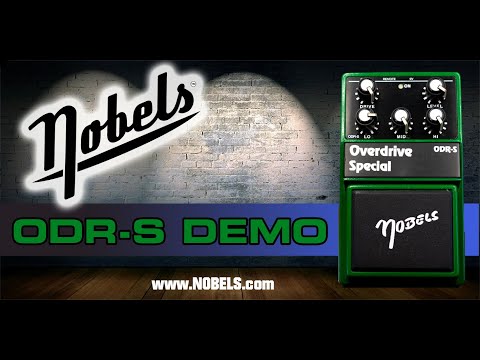 Nobels ODR-S Special Overdrive Pedal | Demo | - YouTube