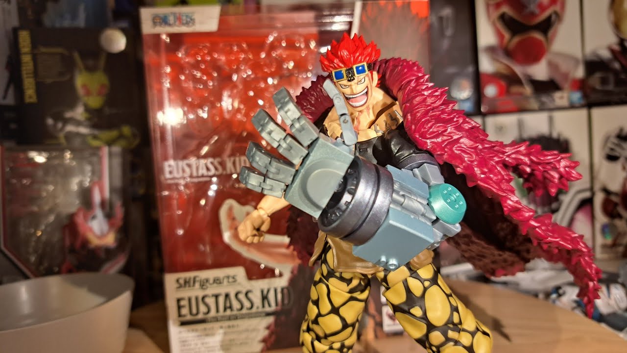 S.H. Figuarts One Piece Eustass Kid Unboxing - YouTube