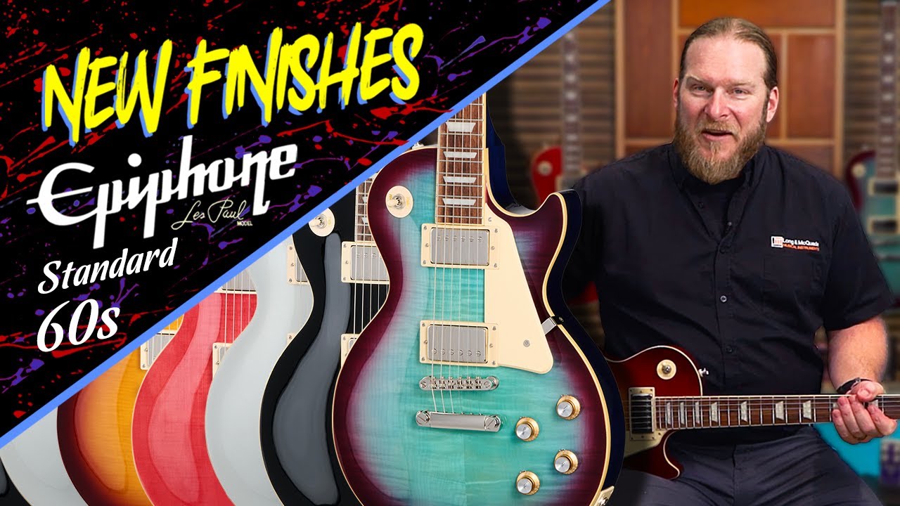 🔥 FRESH NEW FINISHES!!! Epiphone Les Paul Standard 60s - Vintage