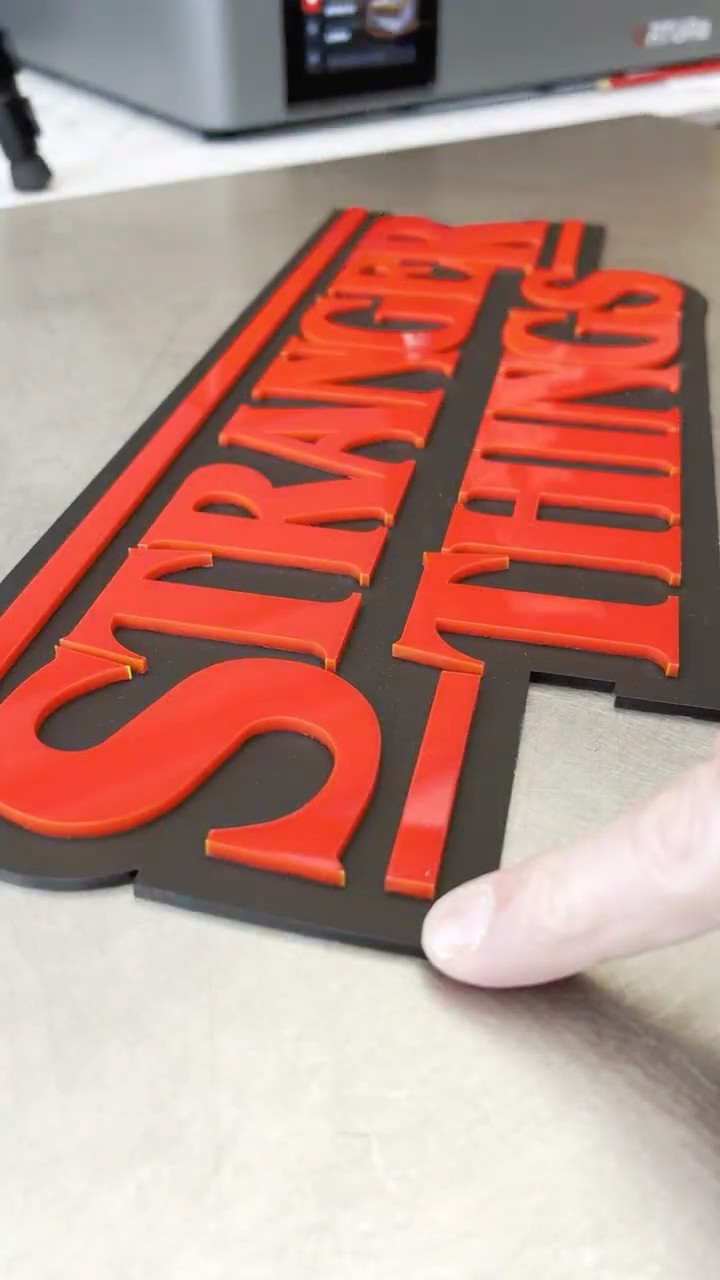 I Created an AMAZING Stranger Things Sign - YouTube