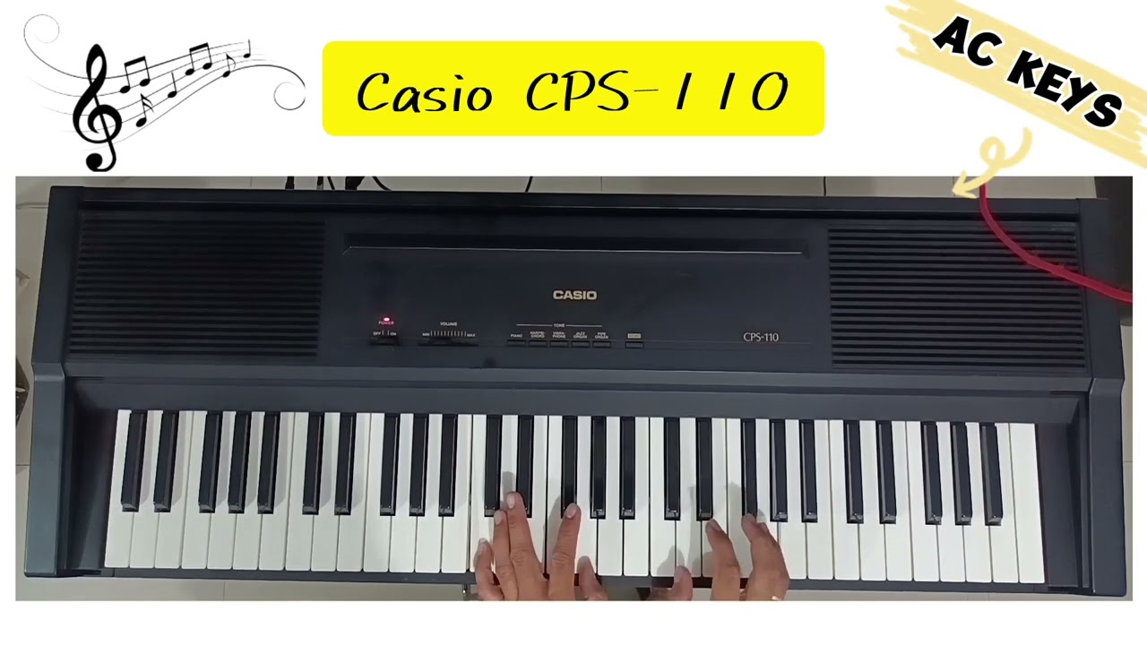 Casio CPS-110 (61 Keys Digital Piano) - YouTube