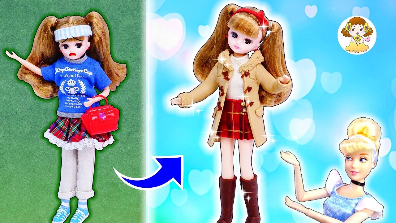 Licca-chan date coordination ♥ DIY clothes made from clay ✨ I'm