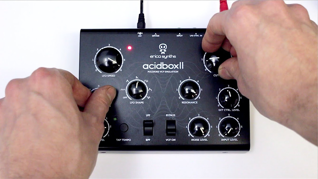 Erica Synths ACIDBOX II demo - YouTube