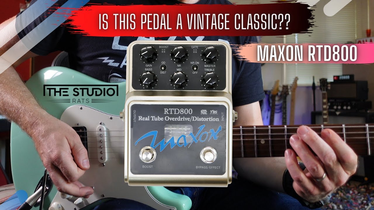 MAXON RTD800 Real Tube OD/DIST: Distortion component (PRS to