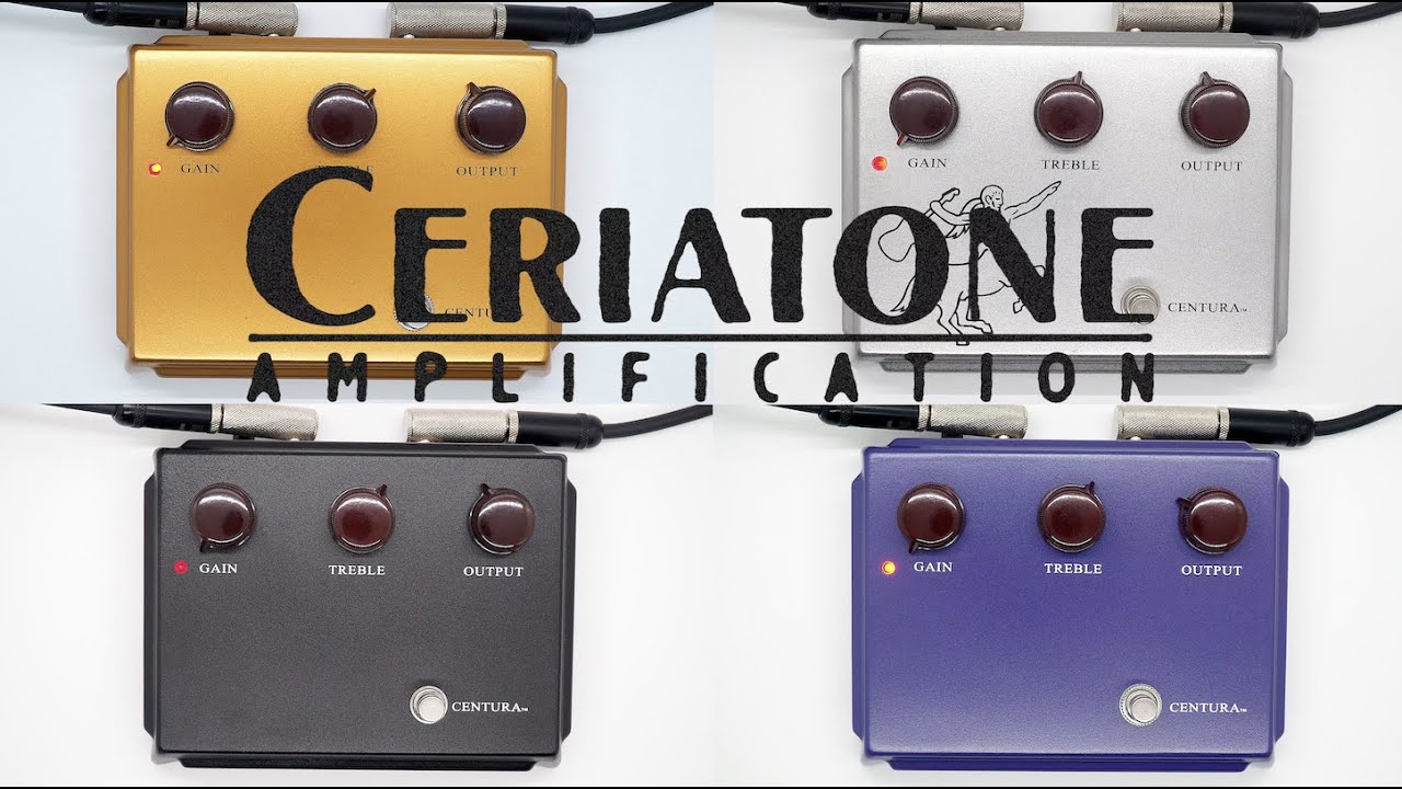 Ceriatone Centura Professional OverdriveTIMES FOUR???? - YouTube