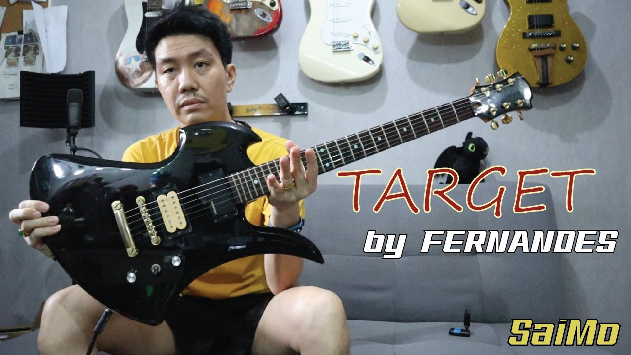 Target By Fernandes Black by สายโม - YouTube