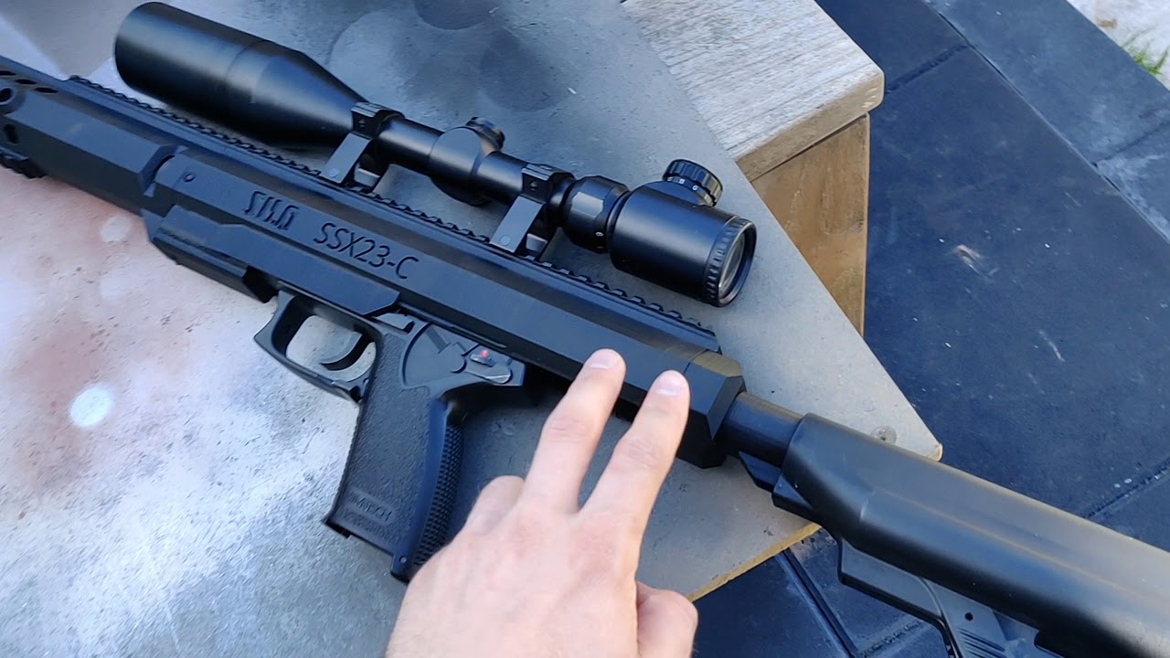 The Quiet Long Range Killer - SSX-23C Carbine Kit Showcase - YouTube