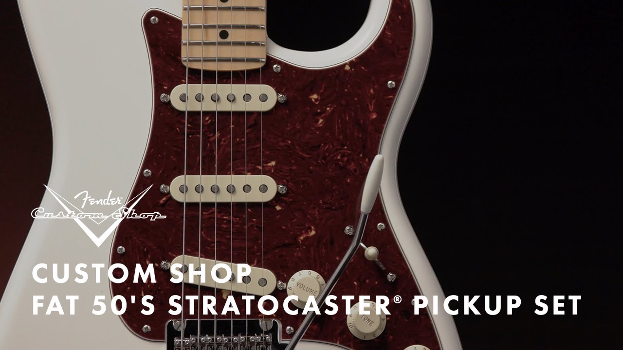 Custom Shop Fat '50s Stratocaster® Pickup Set – Fender